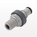 NS4 Connector, Insert, Valved, Threaded - 1/4 inch NPT - NS4D24004