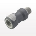 NS6 Connector, Body, Valved, Threaded - 1/2" NPT - NS6D10008