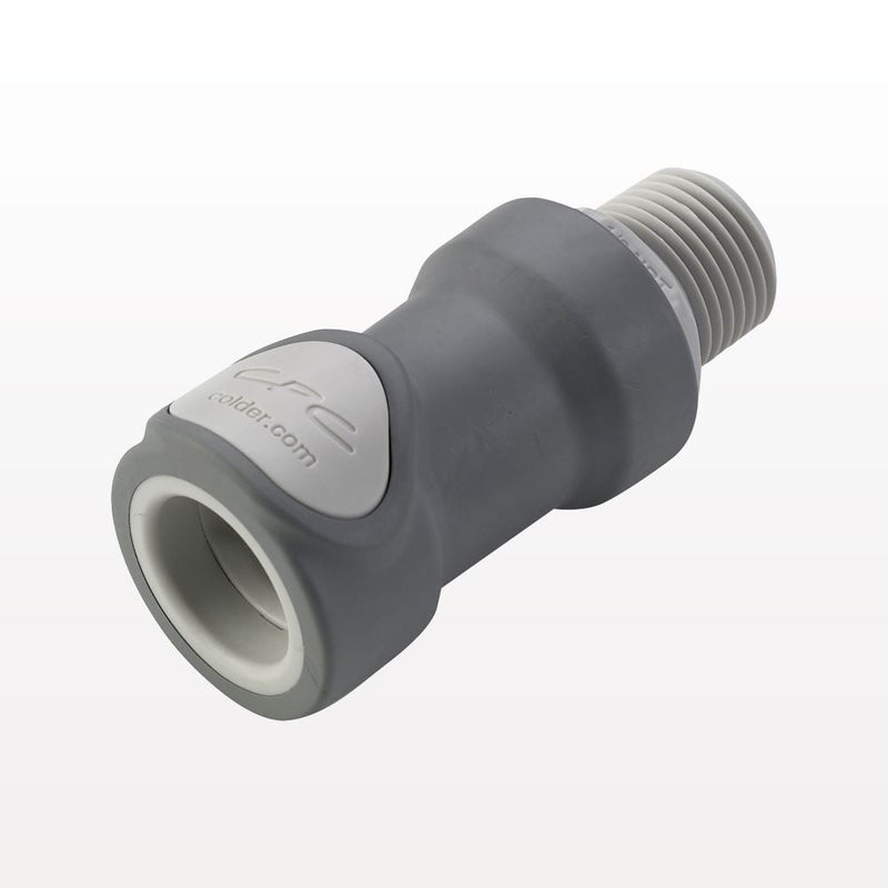 NS6 Connector, Body, Valved, Threaded - 1/2" NPT - NS6D10008