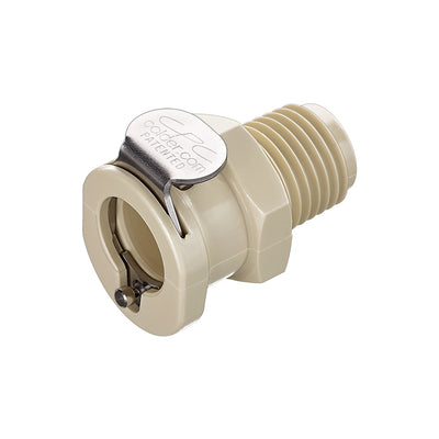 PLC12 Connector, Body, Non-Valved, Threaded - 1/4 inch NPT - PLC1000412