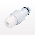 PLC Connector, Insert, Non-Valved, Threaded - 1/4 inch NPT - PLC24004