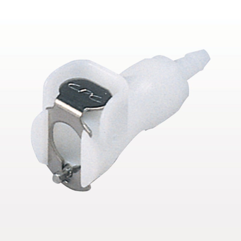 PMC Connector, Body, Non-Valved, Barbed - Fits 1/8 inch ID Tubing (0.125 inch, 3.18 mm) - PMC1702