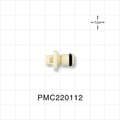 PMC12 Connector, Insert, Non-Valved, Barbed - Fits 1/16 inch ID Tubing (0.063 inch, 1.59 mm) - PMC220112