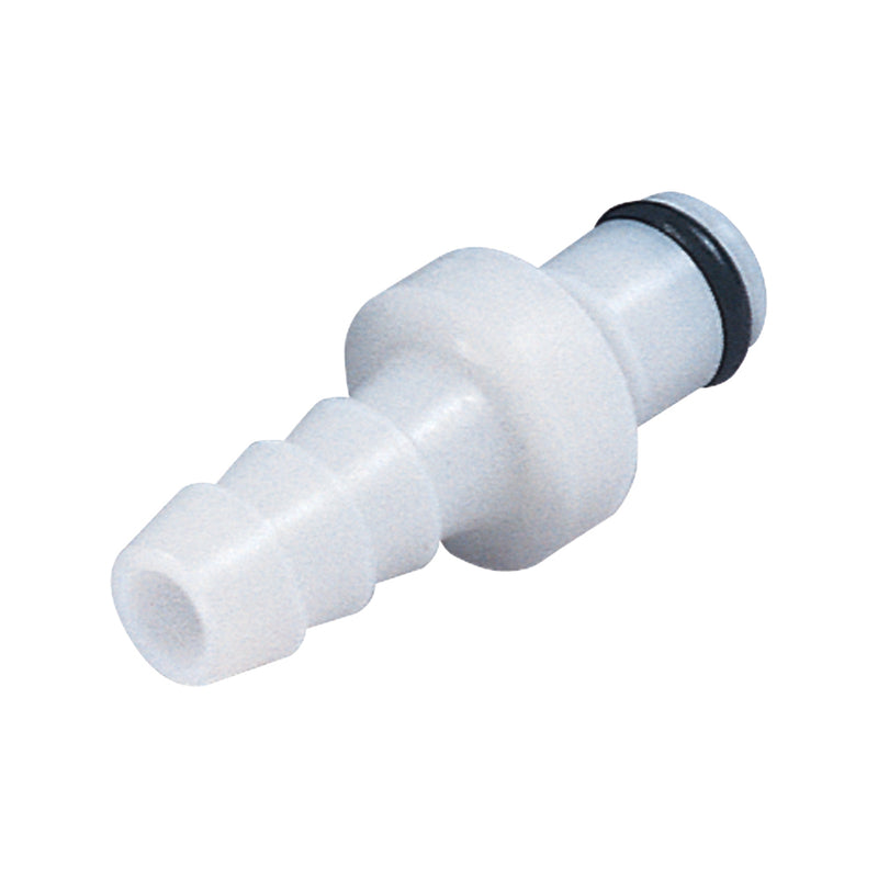 PMC Connector, Insert, Non-Valved, Barbed - Fits 1/8 inch ID Tubing (0.125 inch, 3.18 mm) - PMC2202