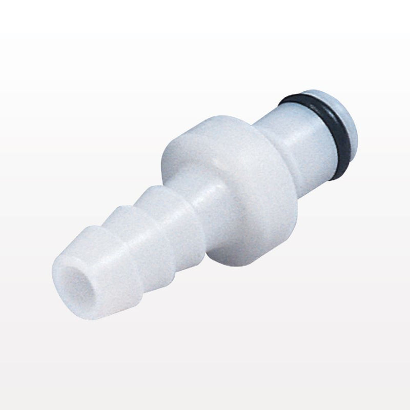 PMC Connector, Insert, Non-Valved, Barbed - Fits 3/16 inch ID Tubing (0.188 inch, 4.76 mm) - PMC2203
