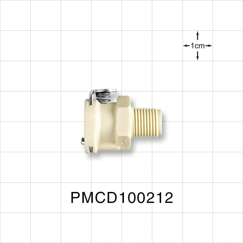 PMC12 Connector, Body, Valved, Threaded - 1/8 inch NPT - PMCD100212