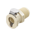 PMC12 Connector, Body, Valved, Threaded - 1/4 inch NPT - PMCD100412