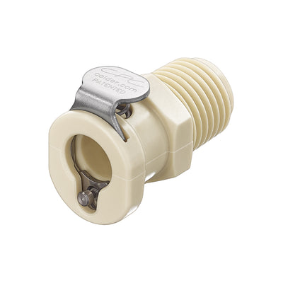PMC12 Connector, Body, Valved, Threaded - 1/4 inch NPT - PMCD100412