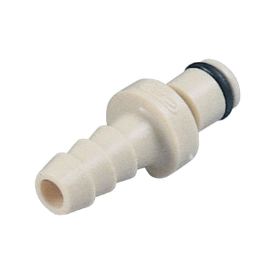 PMC12 Connector, Insert, Valved, Barbed - Fits 1/8 inch ID Tubing (0.125 inch, 3.18 mm) - PMCD220212