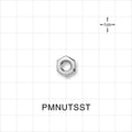 Panel Nut - 1/4-28 UNF - PMNUTSST