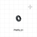 Color Code Ring, Black, 100/Bag -  - PMRL31