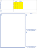 PDC PharmeXcript® Label Form with Patented Flickaway® Technology Laser Permanent Reflex Blue 8-1/2 " x 11" White, 1000 per Box |  PXT-6G1A