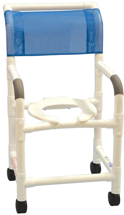 Graham Field Lumex 18" PVC Knock-Down Shower Commode Chair ( Color - Specify Color ) ( Packaging - Each )