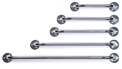 Graham Field Grab Bars Chrome Grab Bar, Knurled ( Packaging - 1 ea )