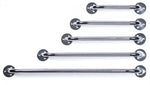 Graham Field Grab Bars Chrome Grab Bar, Knurled ( Packaging - 1 ea )