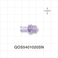Check Valve, Female Luer Lock Inlet, Male Luer Lock Outlet - 1.5 - 5.6 psi CP - QOS5401020SN