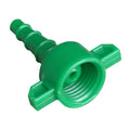 Oxygen Christmas Tree Connector with out Swivel - Green - 10/Pack RES001