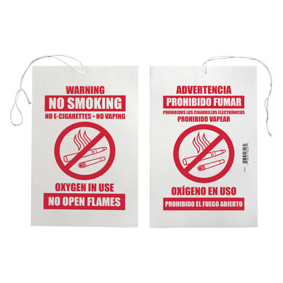 SUNSET Oxygen No Smoking Sign- 50/pk RES003