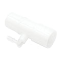 SUNSET Oxygen Enrichment Adaptor 22mm O.D. x 22mm O.D./15mmI.D. with 6mm Barbed Rotating Stem - 10/Pack RES019