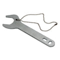 SUNSET Metal Wrench for Post Valve-Style Oxygen Cylinders, D & E Tanks, CGA 540 Regulator with chain 5/Pack RES031M