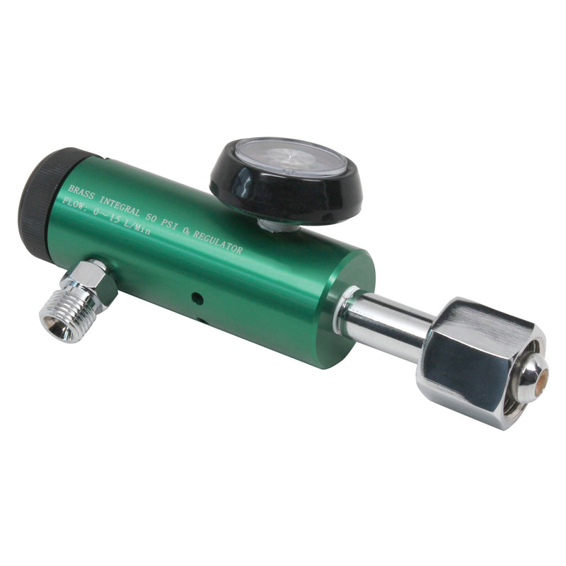 Extended CGA 540 Style Regulator, 0-15 LPM, with Long Stem EACH RES045L