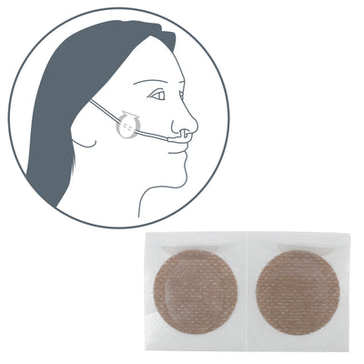 Sunset Secure Cannula Stickers - 25 pairs/case RES080