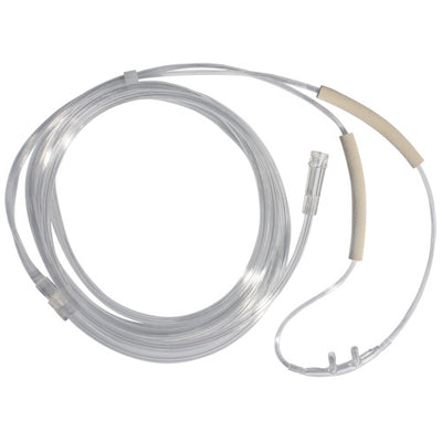 RES1107EC – Adult Cannula with 7ft Supply Tube and Ear Cushions 50/case