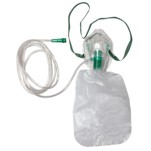 RES2102 – Non-Rebreather O2 Mask – Adult or Pediatric 50/case