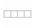 PDC Slide Label Direct Thermal Synthetic Permanent 3" Core 7/8" x 7/8" White,20000 per Roll | SLIDE22