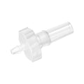 Male Luer Slip, Barbed, Natural, 100/Bag - Fits 1/16 inch ID Tubing (0.063 inch, 1.59 mm) - SLM21