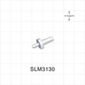 Male Luer Slip, Barbed, White, 100/Bag - Fits 3/32 inch ID Tubing (0.094 inch, 2.38 mm) - SLM3130