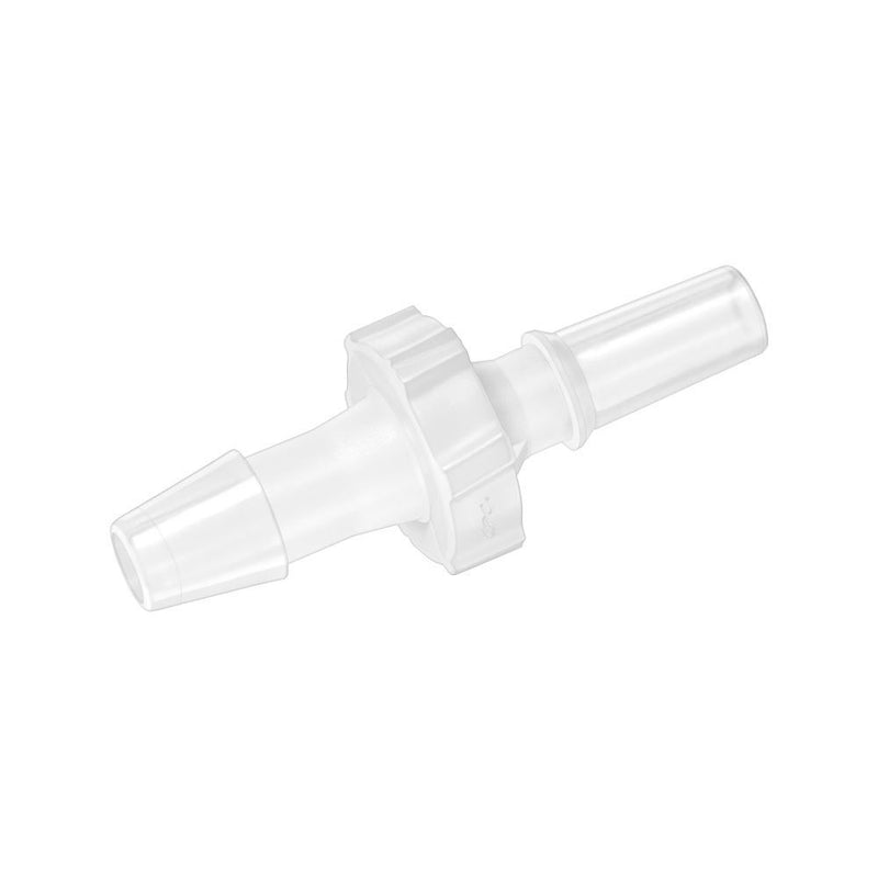 Male Luer Slip, Barbed, Natural, 100/Bag - Fits 5/32 inch ID Tubing (0.156 inch, 3.97 mm) - SLM51