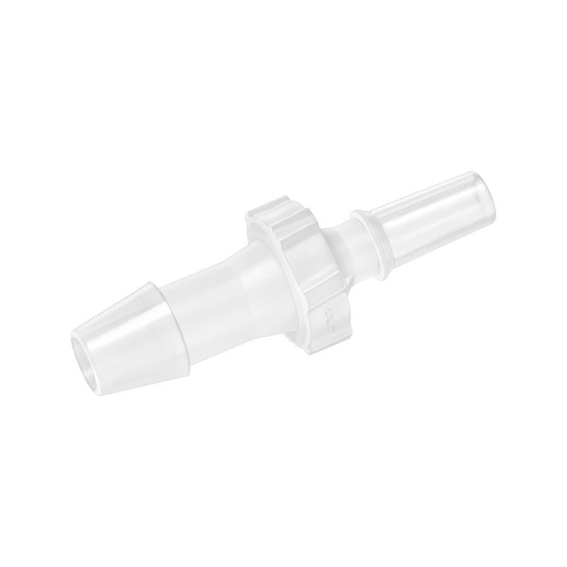 Male Luer Slip, Barbed, Natural, 100/Bag - Fits 3/16 inch ID Tubing (0.188 inch, 4.76 mm) - SLM61