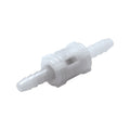 SMC Connector, Set, Valved, Barbed - Fits 1/8 inch ID Tubing (0.125 inch, 3.18 mm) - SMCD02