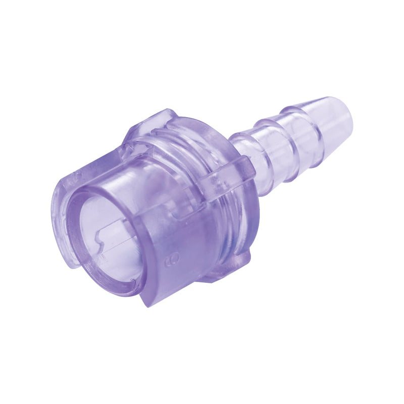 SMC Connector, Body, Non-Valved, Barbed - Fits 1/16 inch ID Tubing (0.063 inch, 1.59 mm) - SMF0191