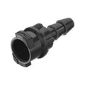 SMC Connector, Body, Non-Valved, Barbed - Fits 1/8 inch ID Tubing (0.125 inch, 3.18 mm) - SMF10297MBLK
