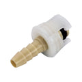 SMC Connector, Insert, Non-Valved, Barbed - Fits 1/8 inch ID Tubing (0.125 inch, 3.18 mm) - SMM0212