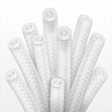 AdvantaSil™ APSH Braid-Reinforced Silicone Tubing - 70A Durometer; 5/16 inch ID x 0.592 inch OD (0.313 inch  x 0.592 inch, 7.94 mm x 15.03 mm) x 50 ft coil (15.24 m) - T2145