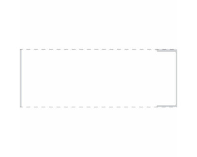 PDC Label Cerner Direct Thermal Paper Permanent 3" Core 4"x1 1/2" White 4000 per Roll, 2 Rolls per Box | TD-1124N