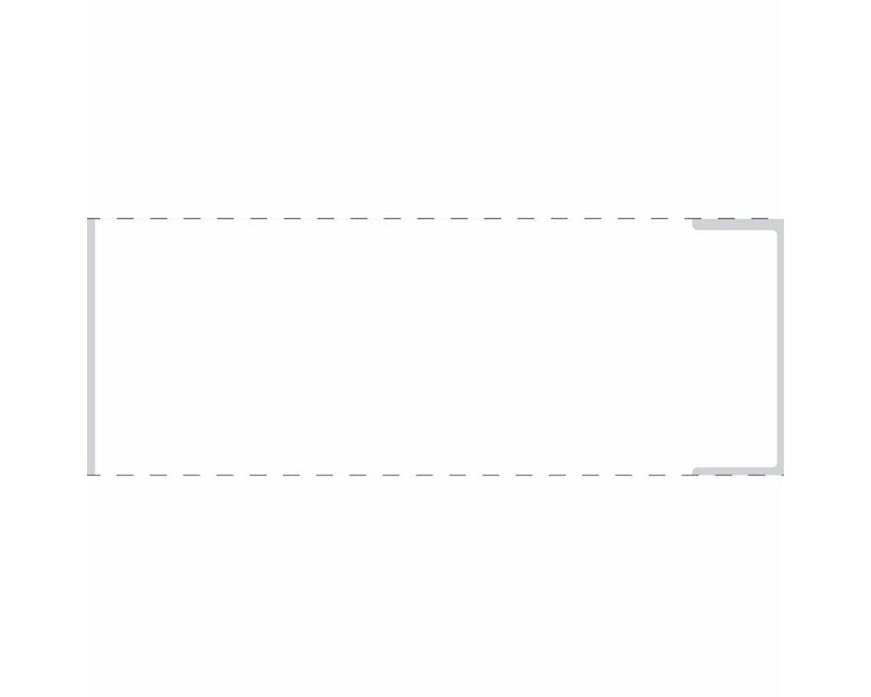 PDC Label Cerner Direct Thermal Paper Permanent 3" Core 4"x1 1/2" White 4000 per Roll, 2 Rolls per Box | TD-1124N