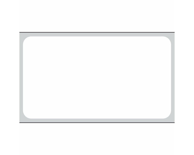 PDC Label Direct Thermal Paper Extra Permanent 1" Core 2 1/4"x1 1/4" White 1135 per Roll, 12 Rolls per Box | TD-114214-XP