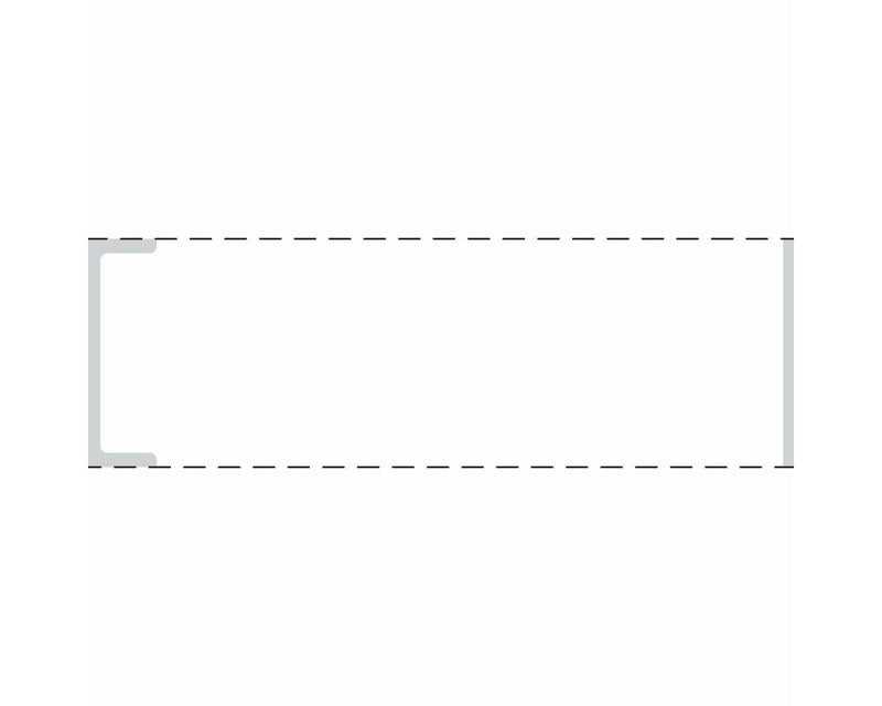 PDC Label Cerner Direct Thermal Paper Permanent 3" Core 3x1" White 5000 per Roll, 2 Rolls per Box | TD-13N