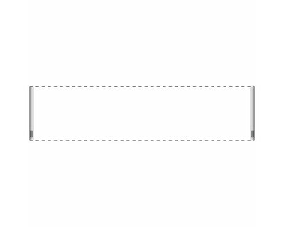 PDC Label Direct Thermal Paper Permanent 3" Core 4"x1" White 5000 per Roll, 2 Rolls per Box |  TD-14A