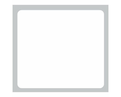 PDC Label Innovation Direct Thermal (Paper, Permanent) 1" Core 2 1/2"x2 1/4" White - 1000 per Roll, 12 Rolls per Box | TD-IRX-BAG
