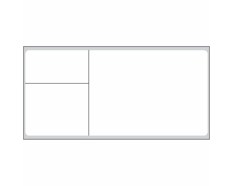 PDC Label Misys/Sunquest Direct Thermal Paper Permanent 3" Core 3 1/16"x1 7/16" White 1200 per Roll, 5 Rolls per Box | TD-MSQ-22