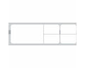PDC Label Misys/Sunquest Direct Thermal Paper Permanent 1 1/2" Core 4 1/8"x1 3/16" White 1200 per Roll, 8 Rolls per Box | TD-SQBLS-SL