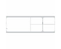 PDC V-Notch® Label Misys/Sunquest Direct Thermal Paper Permanent 1-1/2" Core 4-1/8" x 1-3/16" White 1200 per Roll, 8 Rolls per Box |  TD-SQBLSTRBD