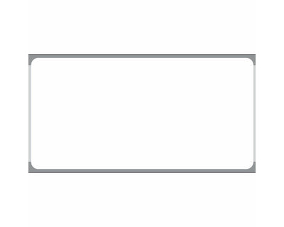 PDC Label Direct Thermal Paper Permanent 1" Core 4"x2" White 800 per Roll, 5 Rolls per Box | TD1-24A