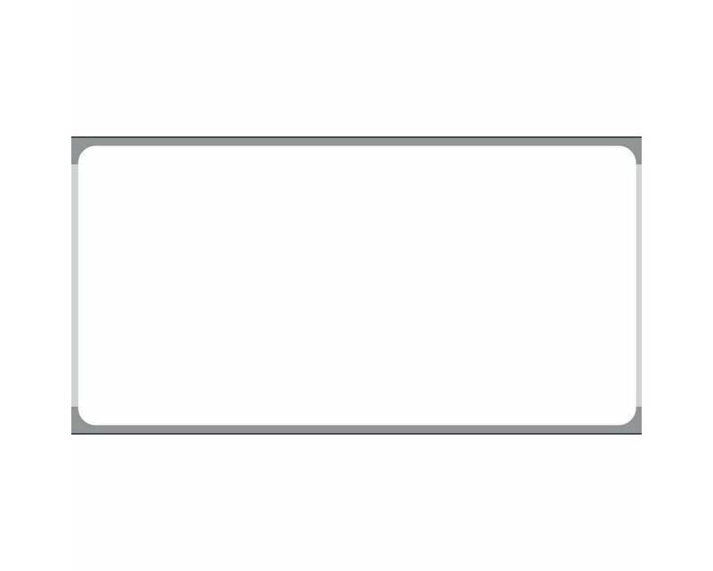 PDC Label Direct Thermal Paper Permanent 1" Core 4"x2" White 800 per Roll, 5 Rolls per Box | TD1-24A