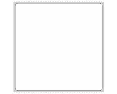 PDC Label Cerner Direct Thermal Paper Permanent 1" Core 4"x4 White 500 per Roll, 4 Rolls per Box | TD1-44